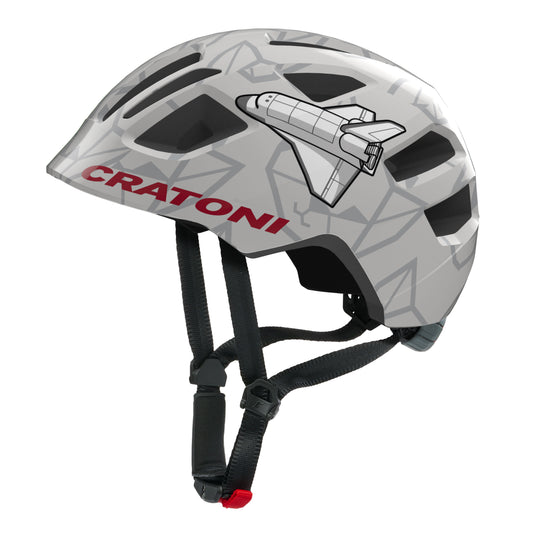 Cratoni Maxster Kinderhelm rocket grey glossy