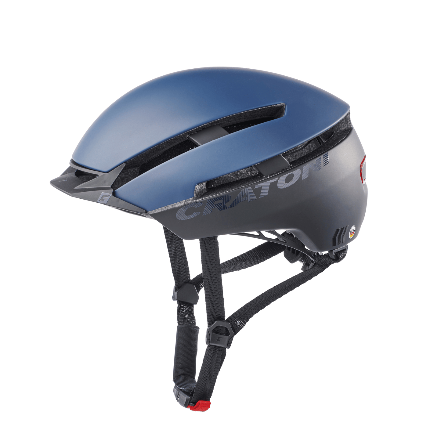 Cratoni C-Loom Fahrradhelm - blue-black matt