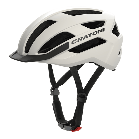 Cratoni Pacer 2.0 Fahrradhelm - white matt