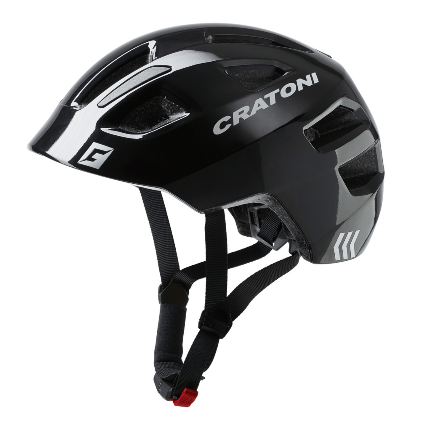 Cratoni Maxster Kinder / Junior Fahrradhelm - black glossy