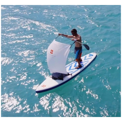 Airboard SUP Sail Segel weiß 140x135 cm