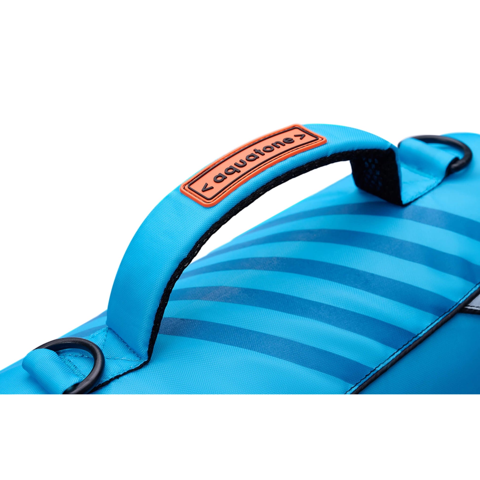 Aquatone Pawsome Hunde Schwimmweste mit Griff blau