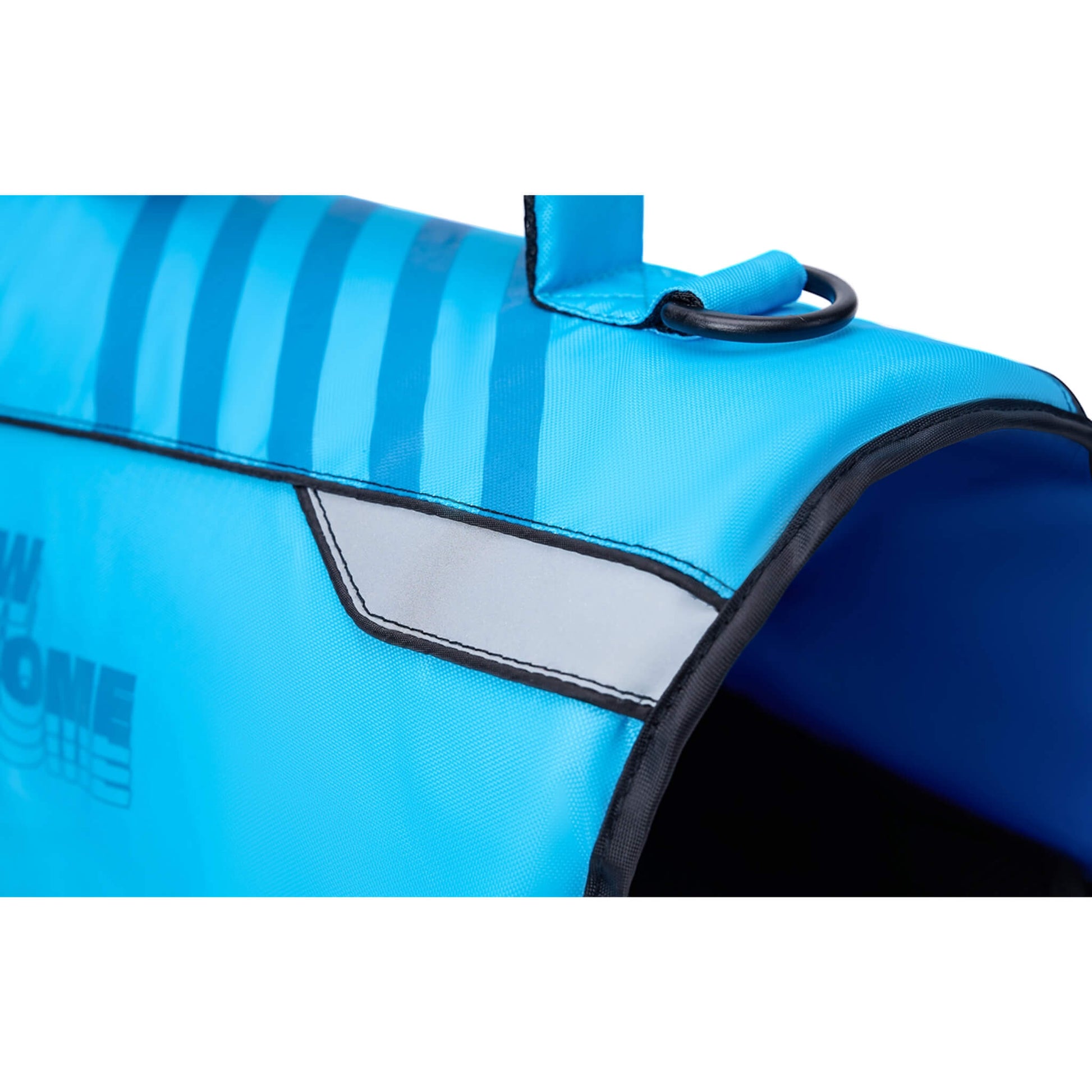 Aquatone Pawsome Hunde Schwimmweste mit Griff blau