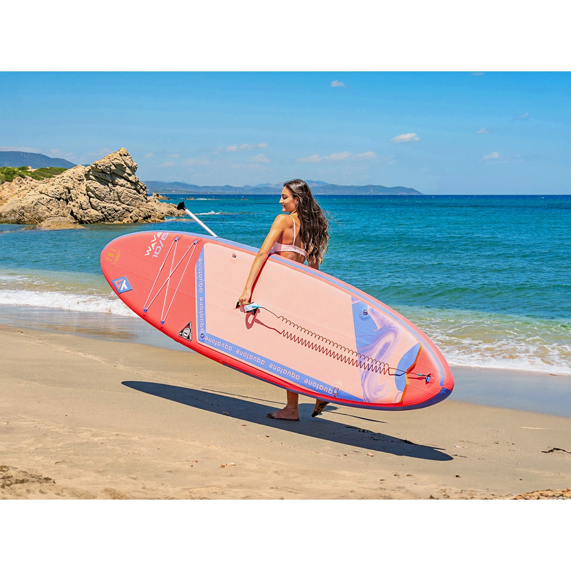 Aquatone Wave 10'6" x 32" Sup Board Set