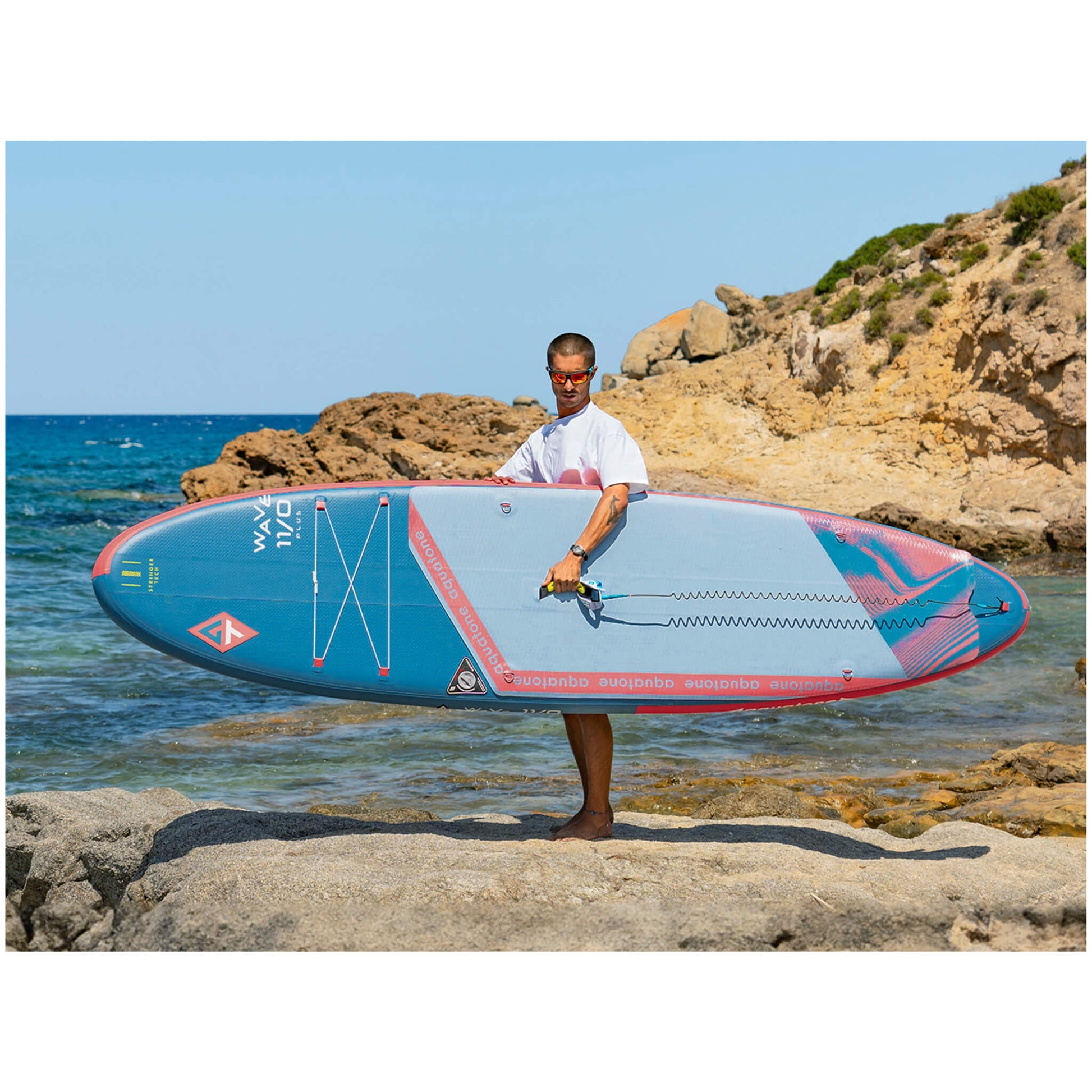 Aquatone Wave Plus 11'0" x 32" Sup Board Set
