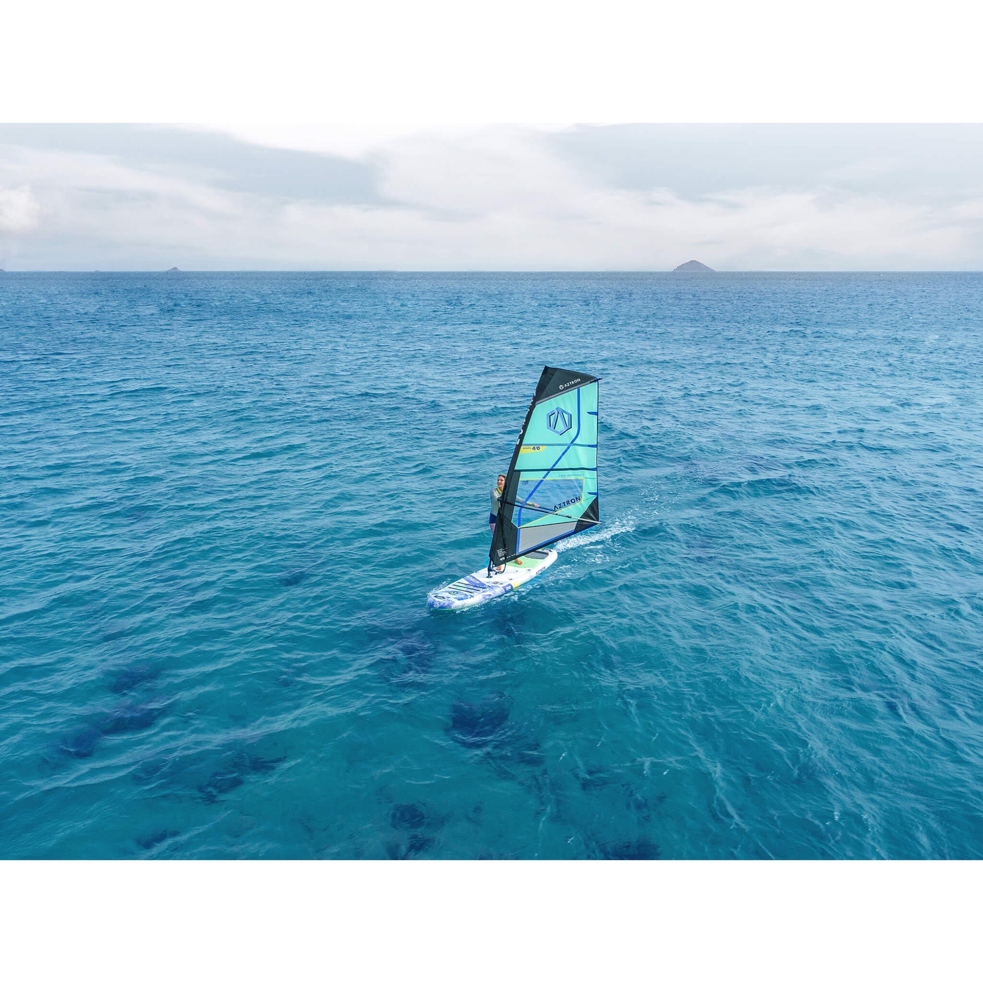 Aztron 11'0 x 32" Soleil Allround iSUP Board Set mit Windsurf-Option