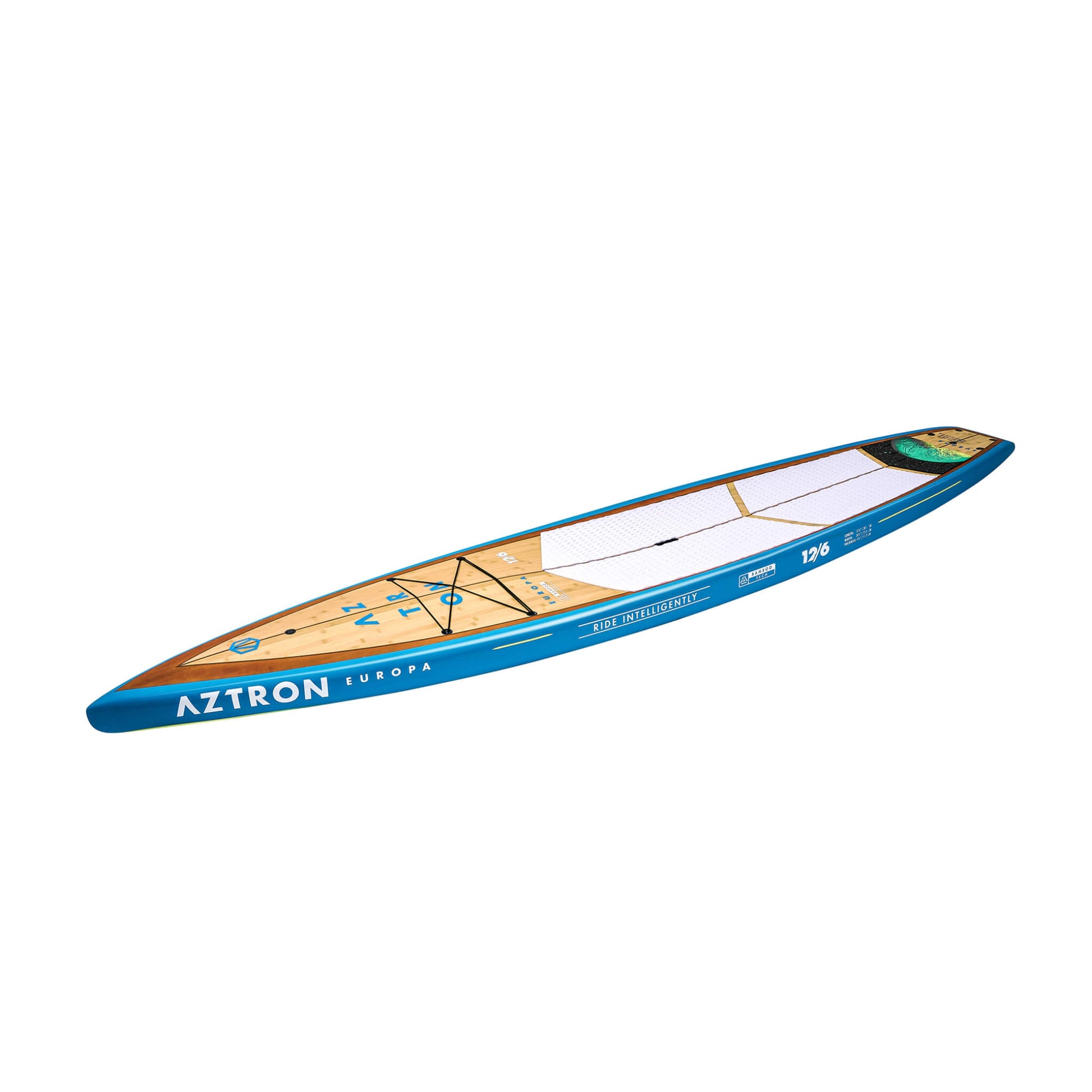 Aztron 12'6 Europa Bamboo Touring SUP Hard Board 2025