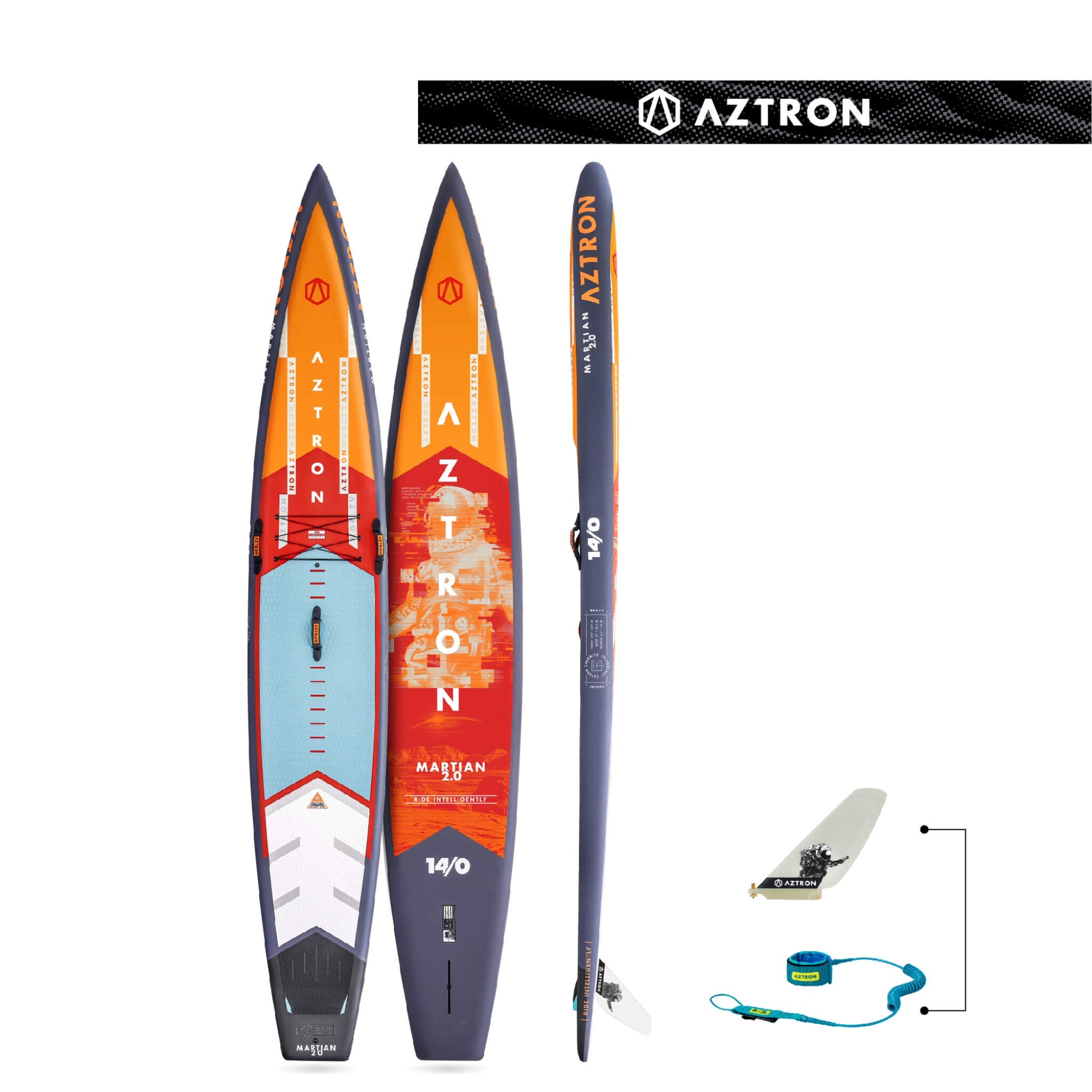 Aztron 14'0 x 27 Martian 2.0 SUP Carbon Race Board 2025