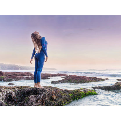 Aztron 3/2 mm Aurora Fullsuit Damen Neoprenanzug blau Größe M