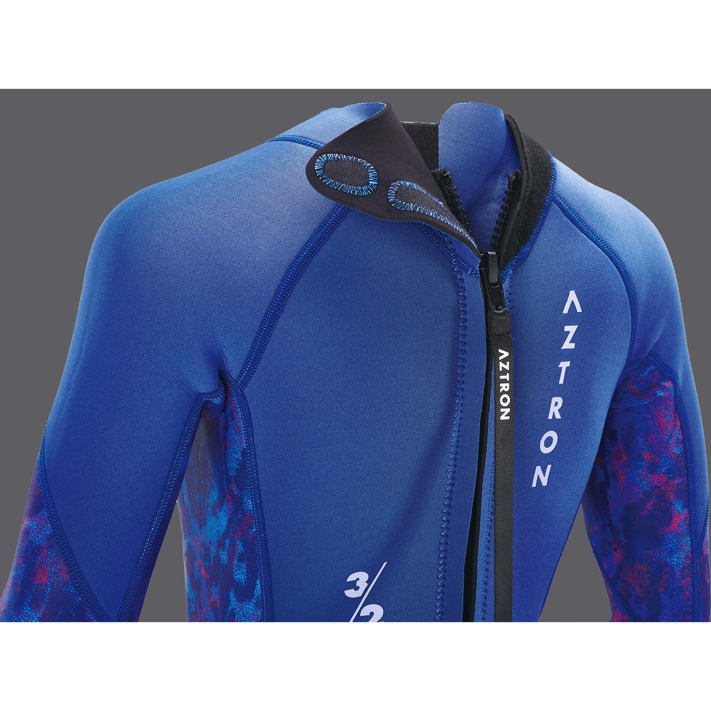 Aztron 3/2 mm Aurora Fullsuit Damen Neoprenanzug blau Größe M