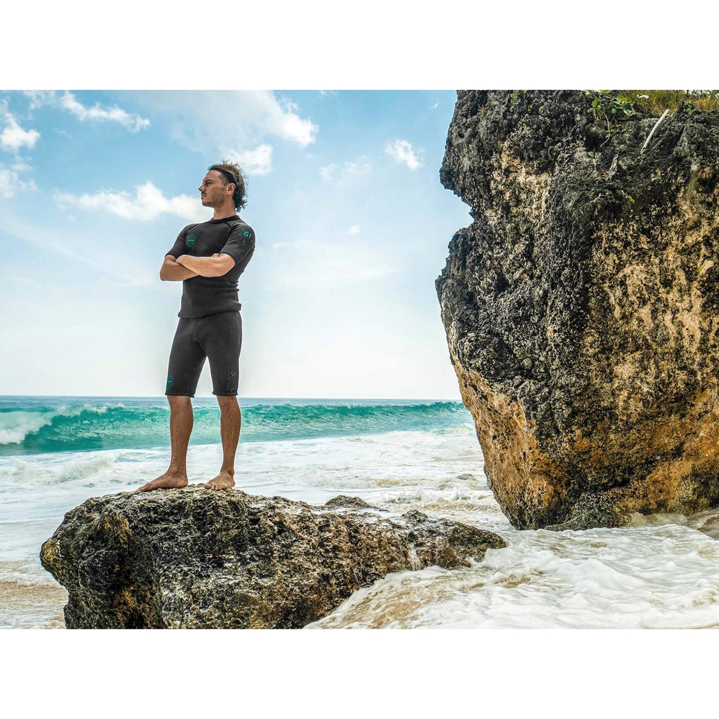 Aztron 2mm G1 Galileo Neo Neoprenshorts schwarz