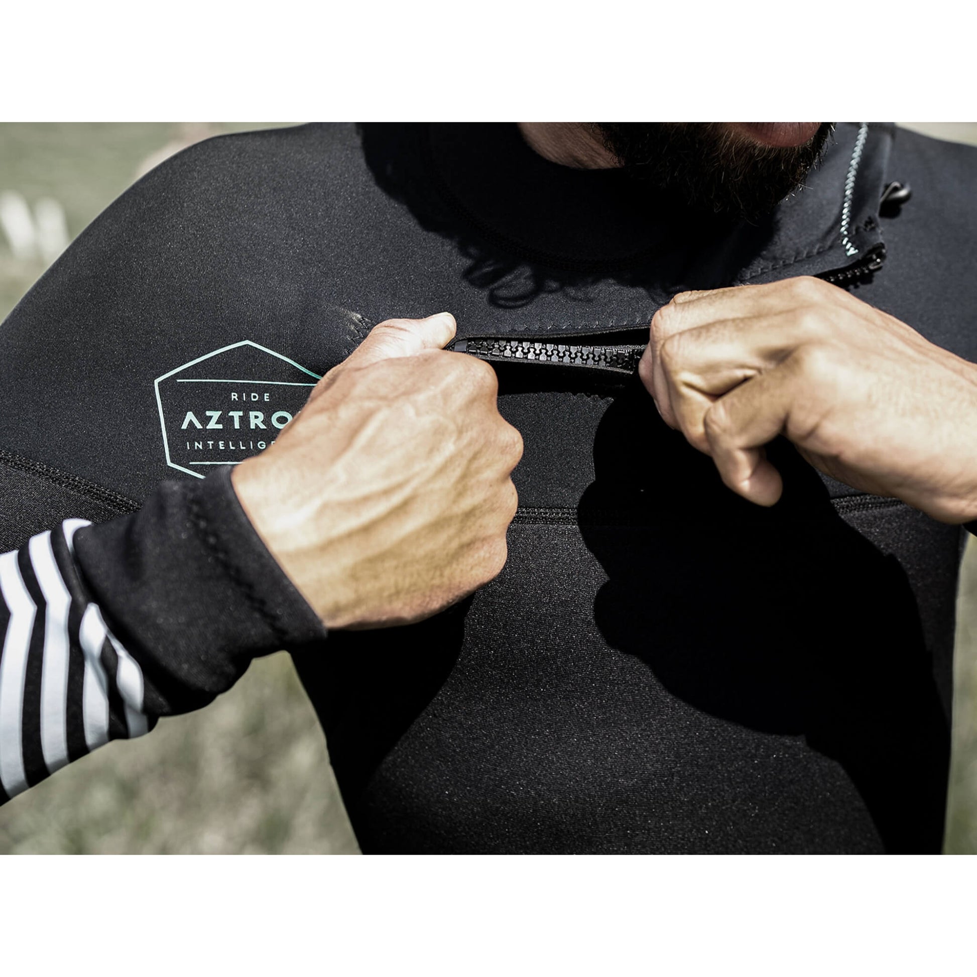 Aztron 3/2 mm Kepler K1 Mens Shorty Neoprenanzug schwarz