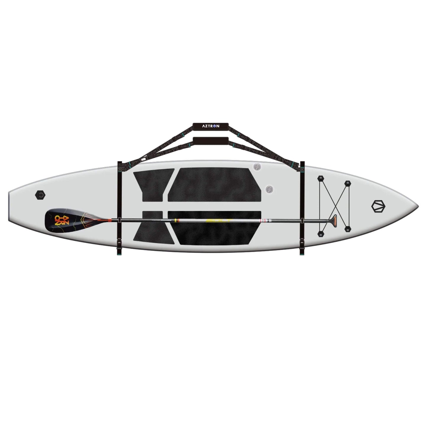 Aztron Tragesystem für SUP Boards und Kajaks mit Schultergurt