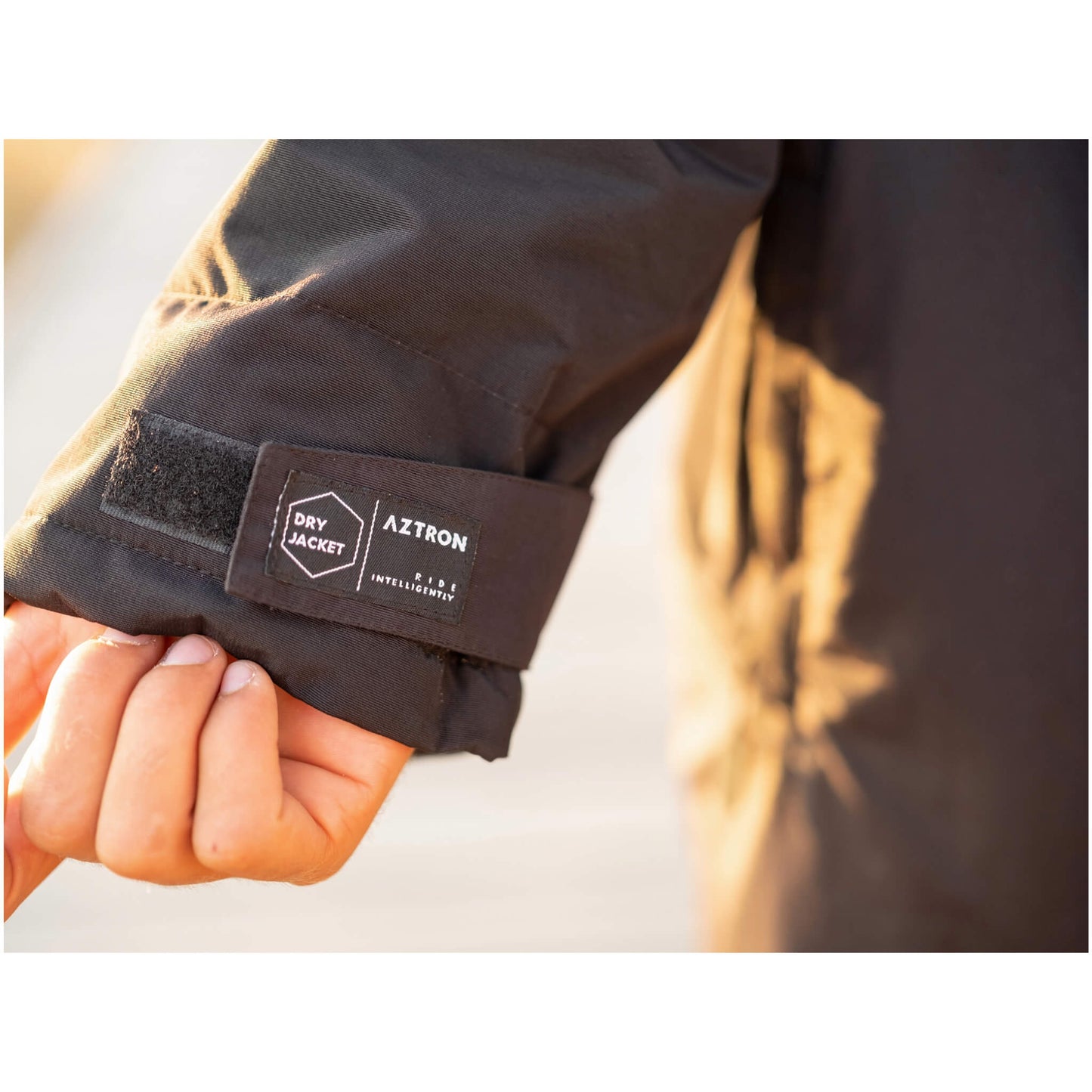 Aztron Change Jacket Poncho Windjacke Wechselmantel schwarz