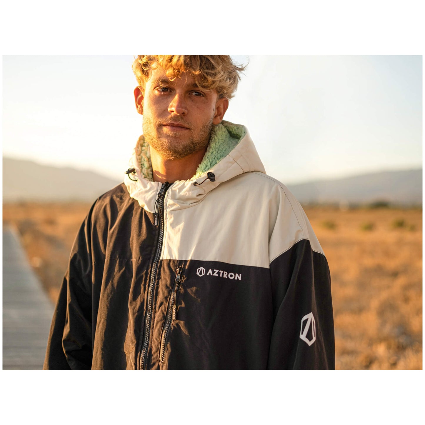 Aztron Change Jacket Poncho Windjacke Wechselmantel schwarz