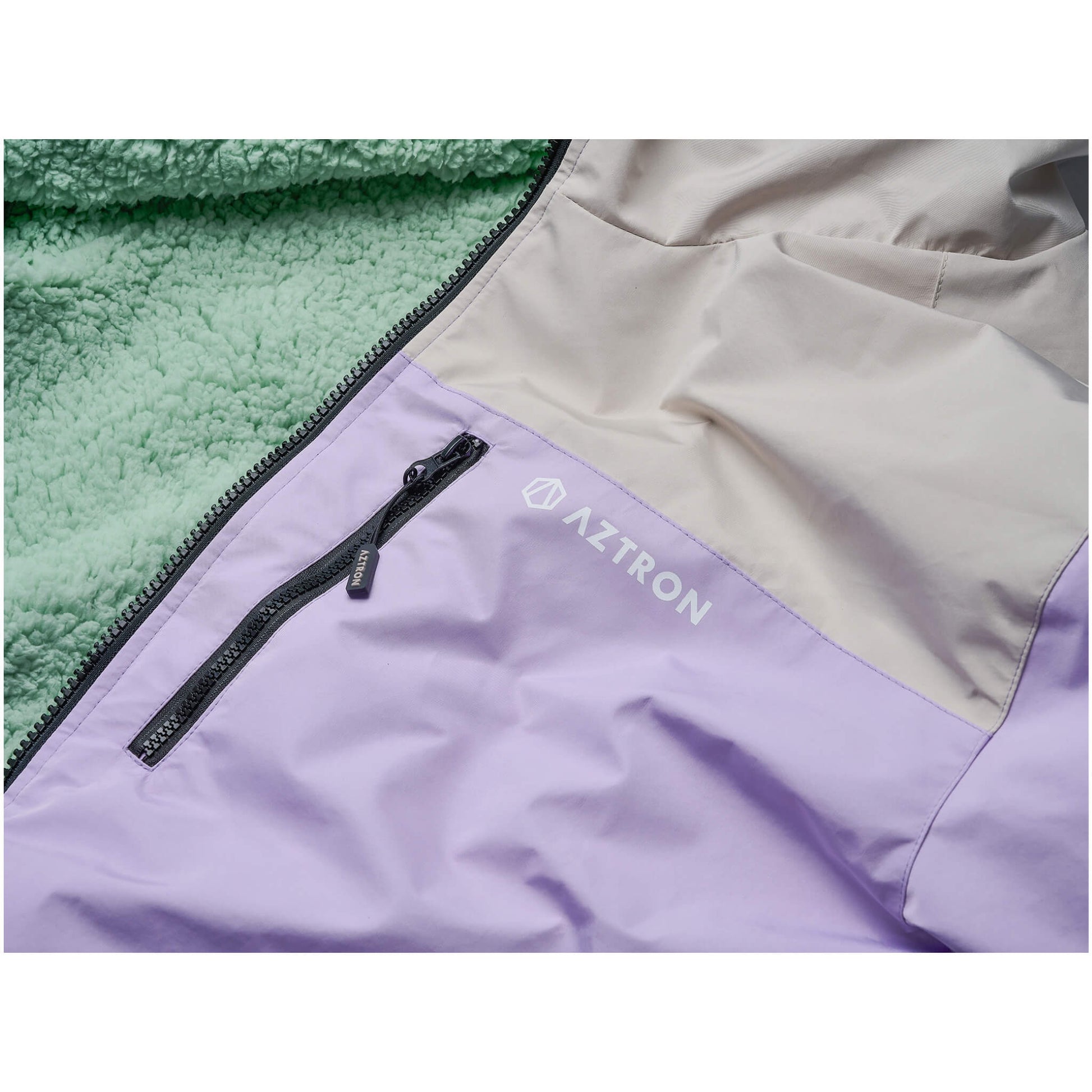 Aztron Change Jacket Damen Poncho Windjacke Wechselmantel lila