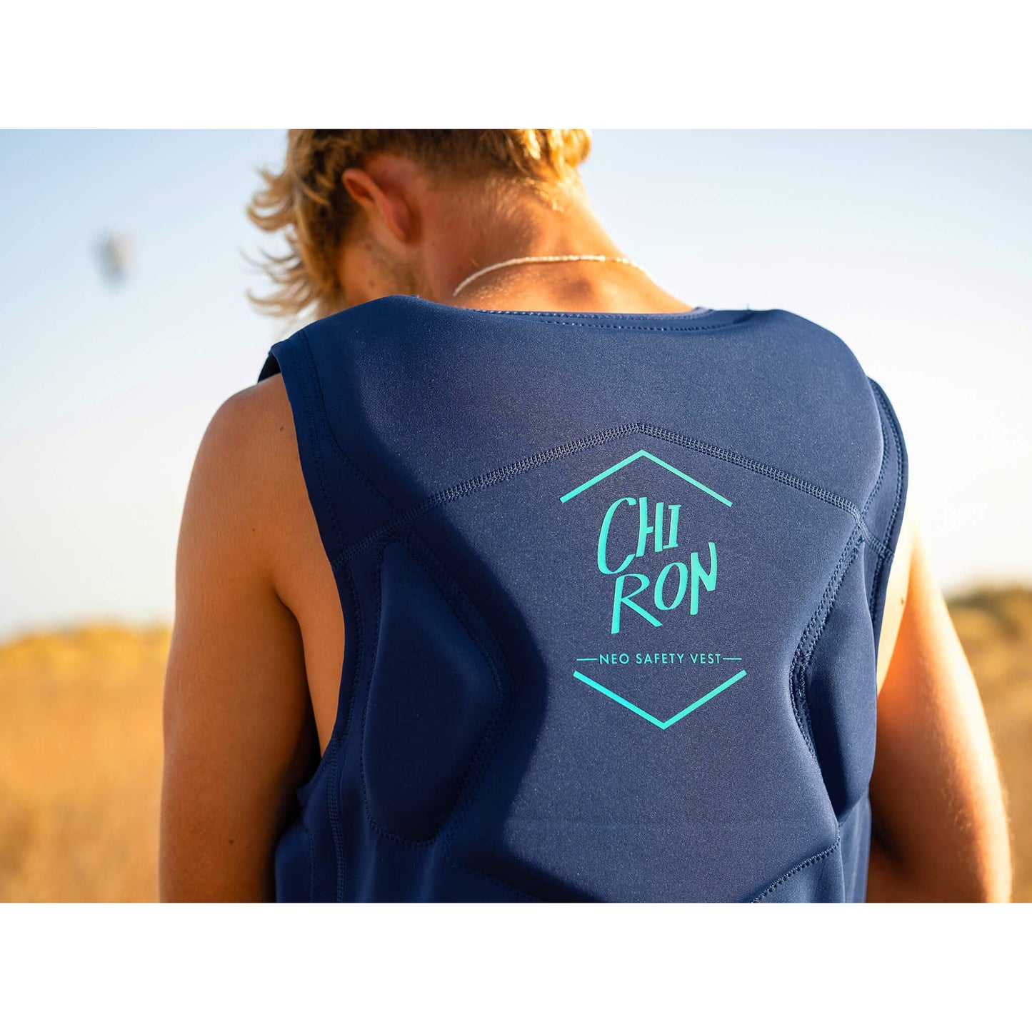 Aztron Chiron Neoprene Safety Vest Schwimmweste mit Aufprallschutz blau