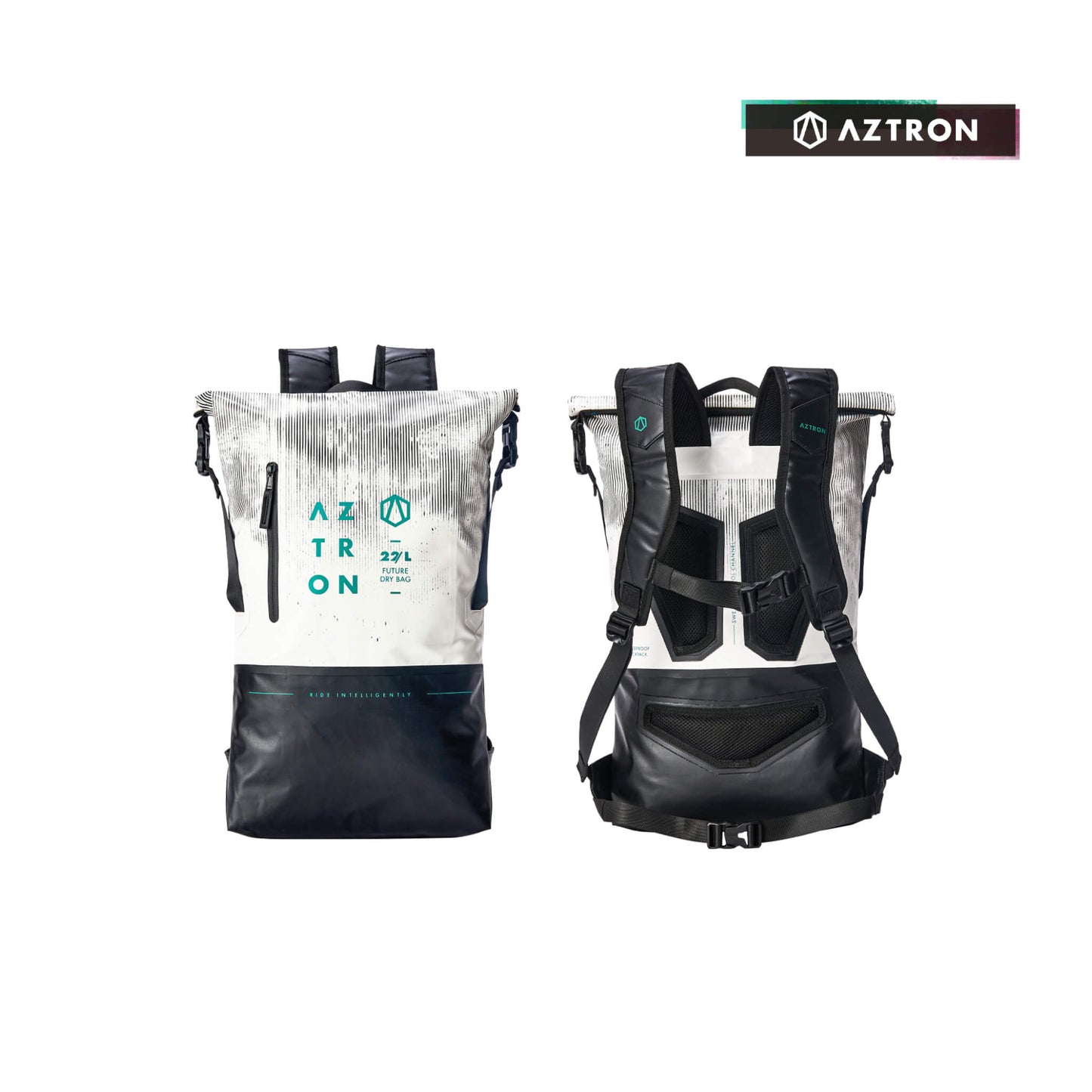 Aztron Dry Bag 22l Backpack Rucksack weiß