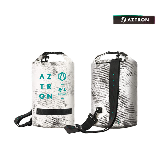 Aztron Dry Bag 5l wasserdichte Tasche weiß