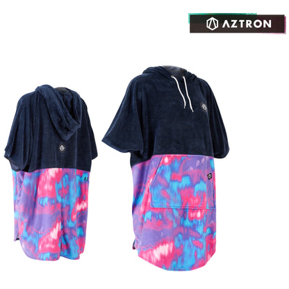 Aztron Nebula Poncho Damen Poncho blau