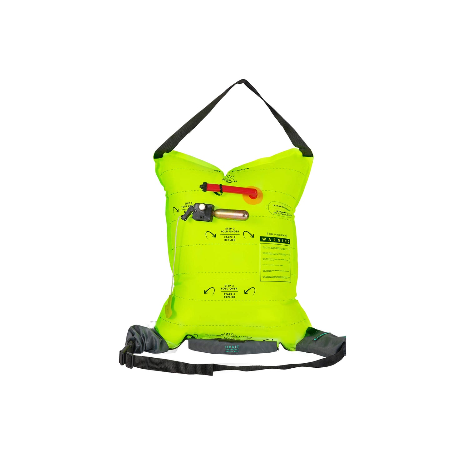 Aztron Orbit Starline Inflatable Safety Belt Schwimmhilfe Rettungsboje aufblasbar incl. Kartusche