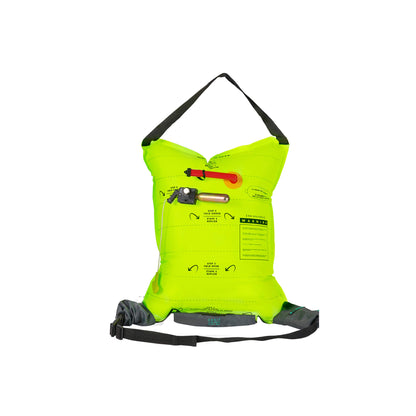Aztron Orbit Starline Inflatable Safety Belt Schwimmhilfe Rettungsboje aufblasbar incl. Kartusche