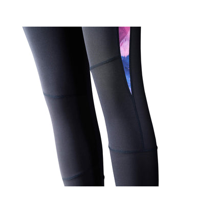 Aztron Papillon Rashguard long Damen Funktionsleggings schwarz