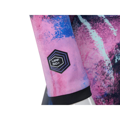 Aztron Papillon LS Rashguard Damen Swimmshirt Funktionsshirt schwarz