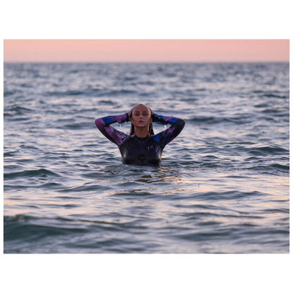 Aztron Papillon LS Rashguard Damen Swimmshirt Funktionsshirt schwarz