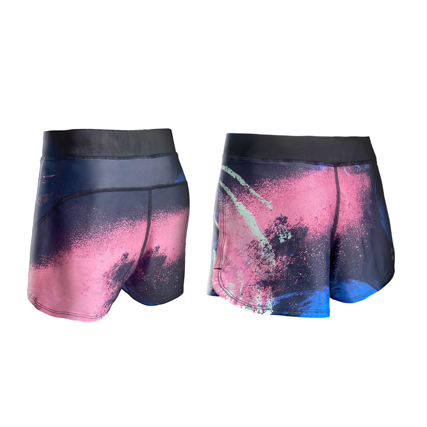 Aztron Papillon Rashguard Short Damen Funktionsshorts schwarz