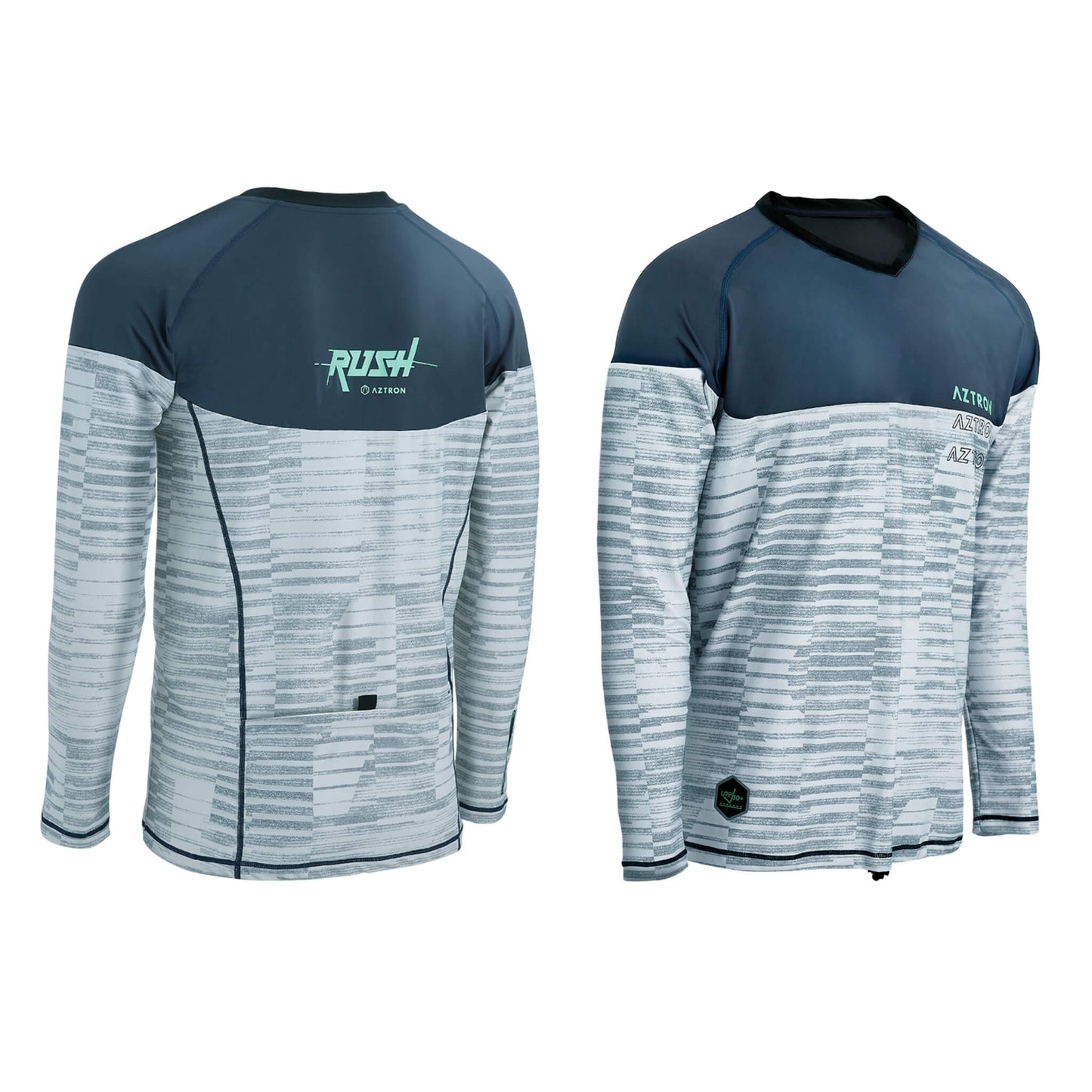 Aztron Rush LS Funktionsshirt grau