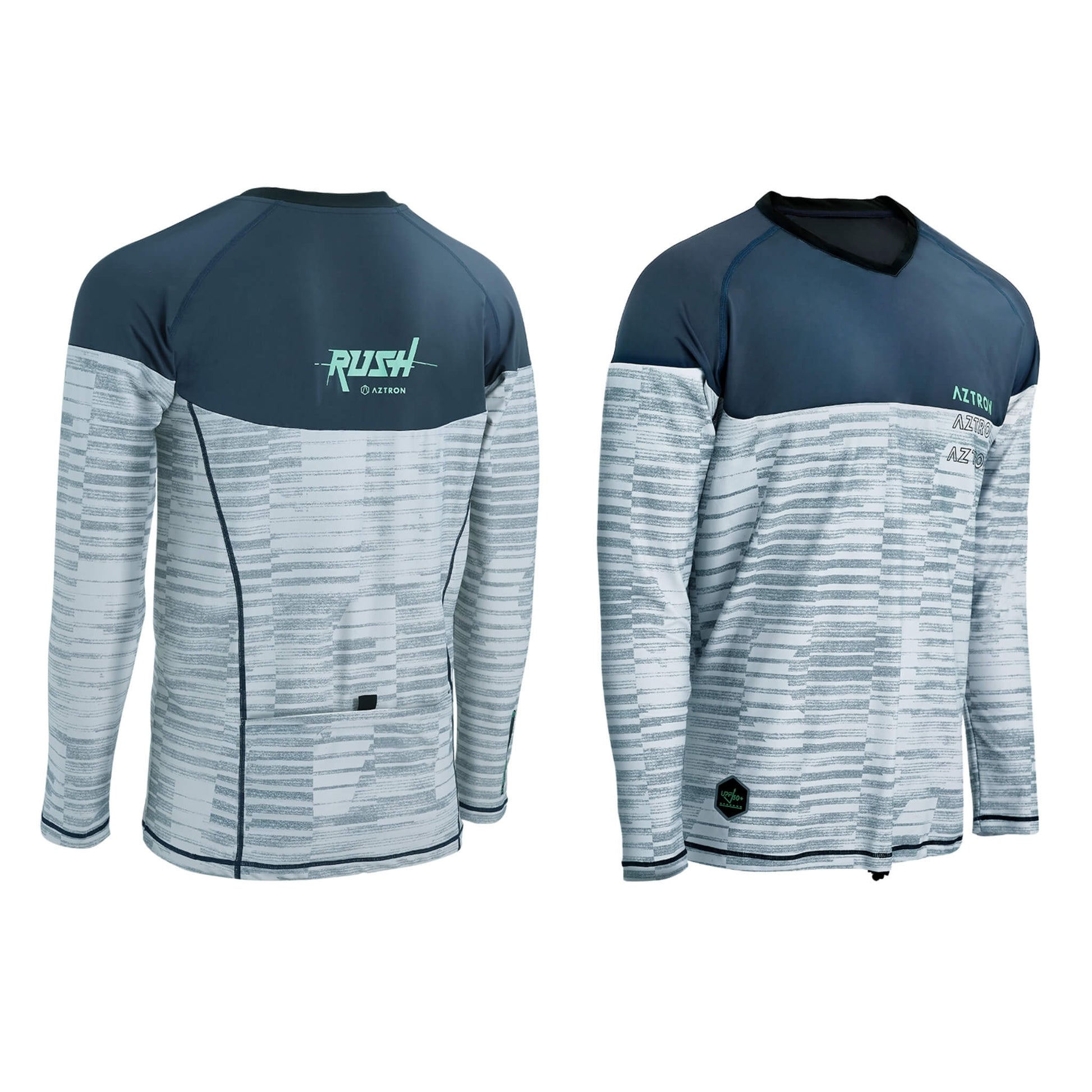 Aztron Rush LS Funktionsshirt grau