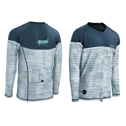 Aztron Rush LS Funktionsshirt grau
