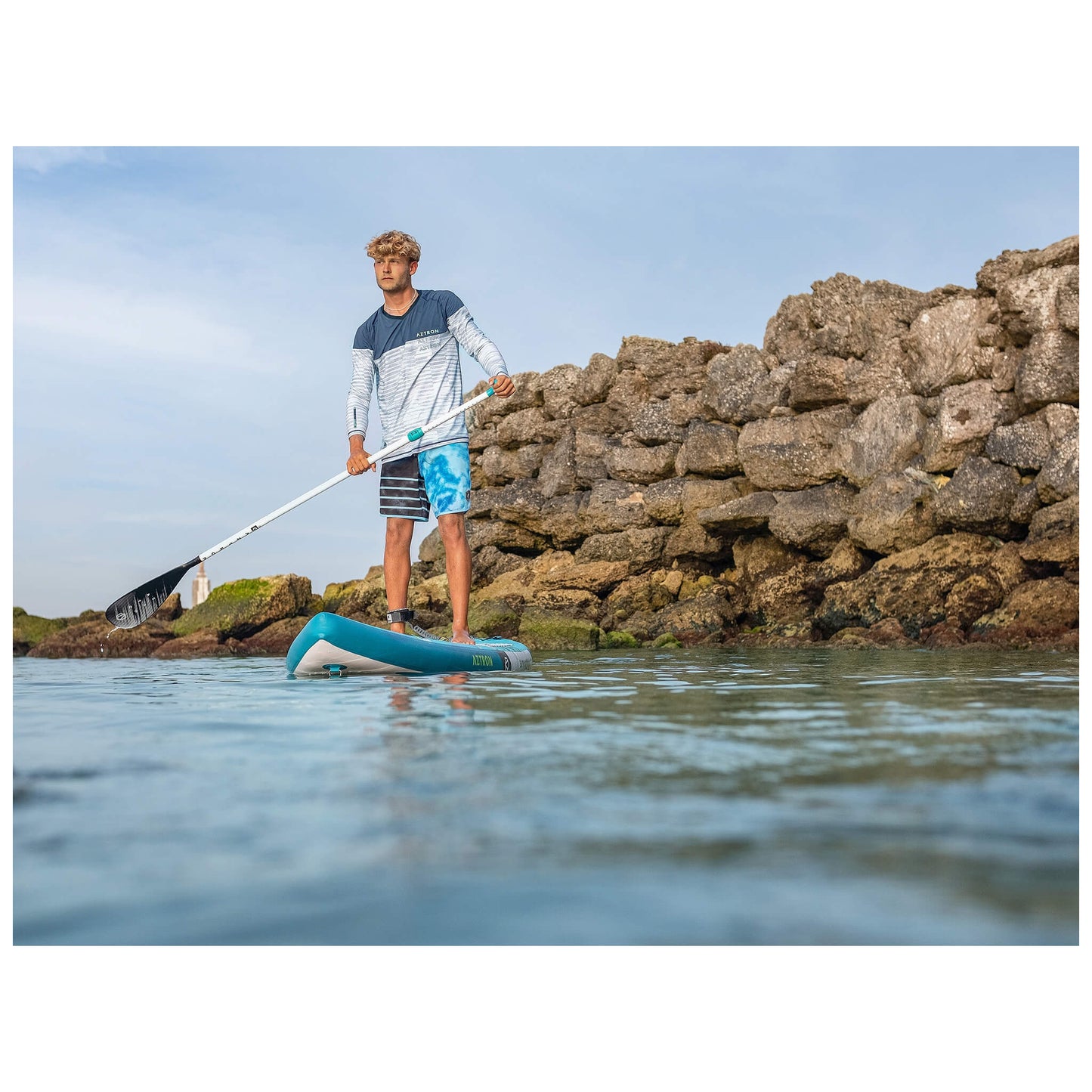 Aztron Rush LS Funktionsshirt grau