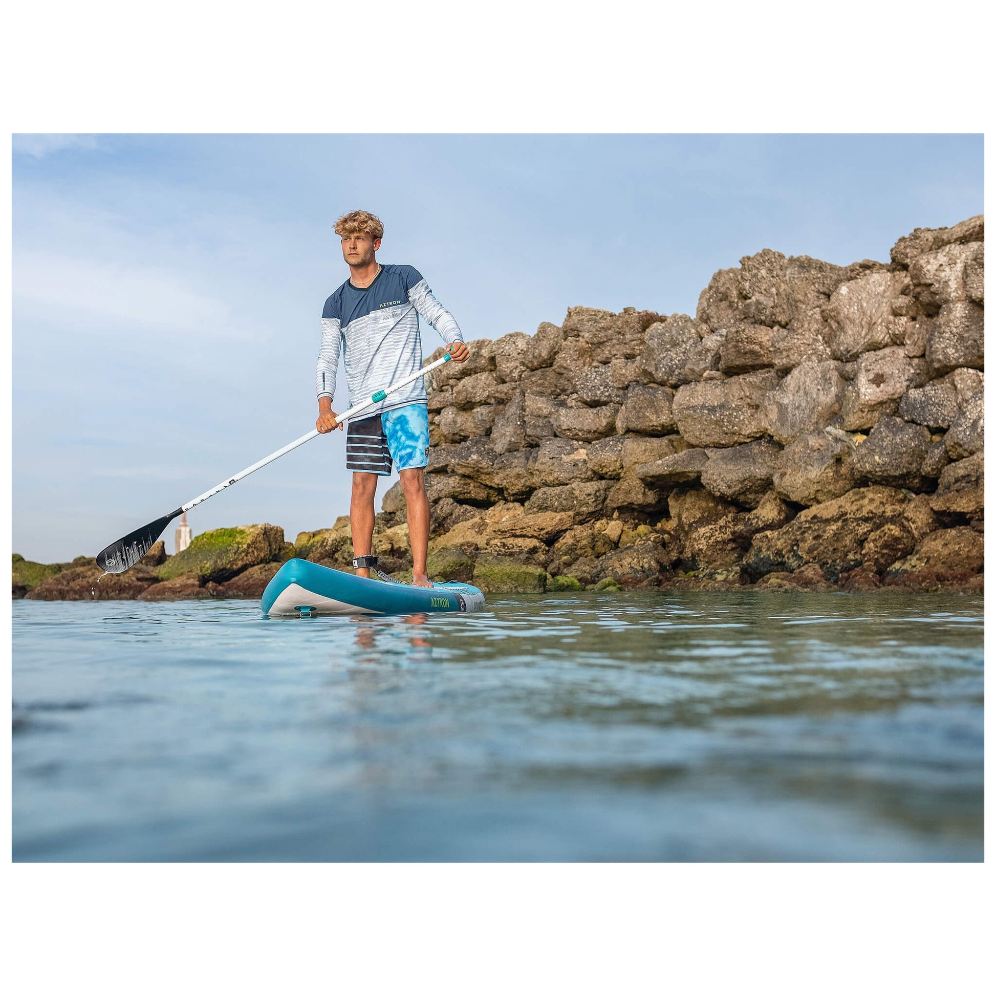 Aztron Rush LS Funktionsshirt grau