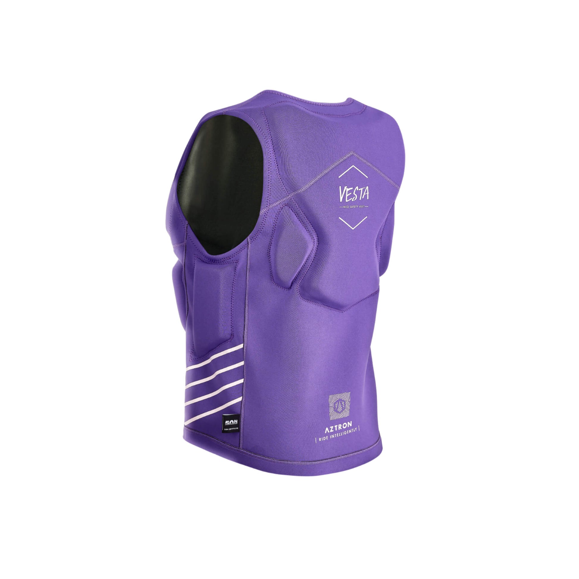Aztron Vesta Neoprene Safety Vest Damen Schwimmweste mit Aufprallschutz lila