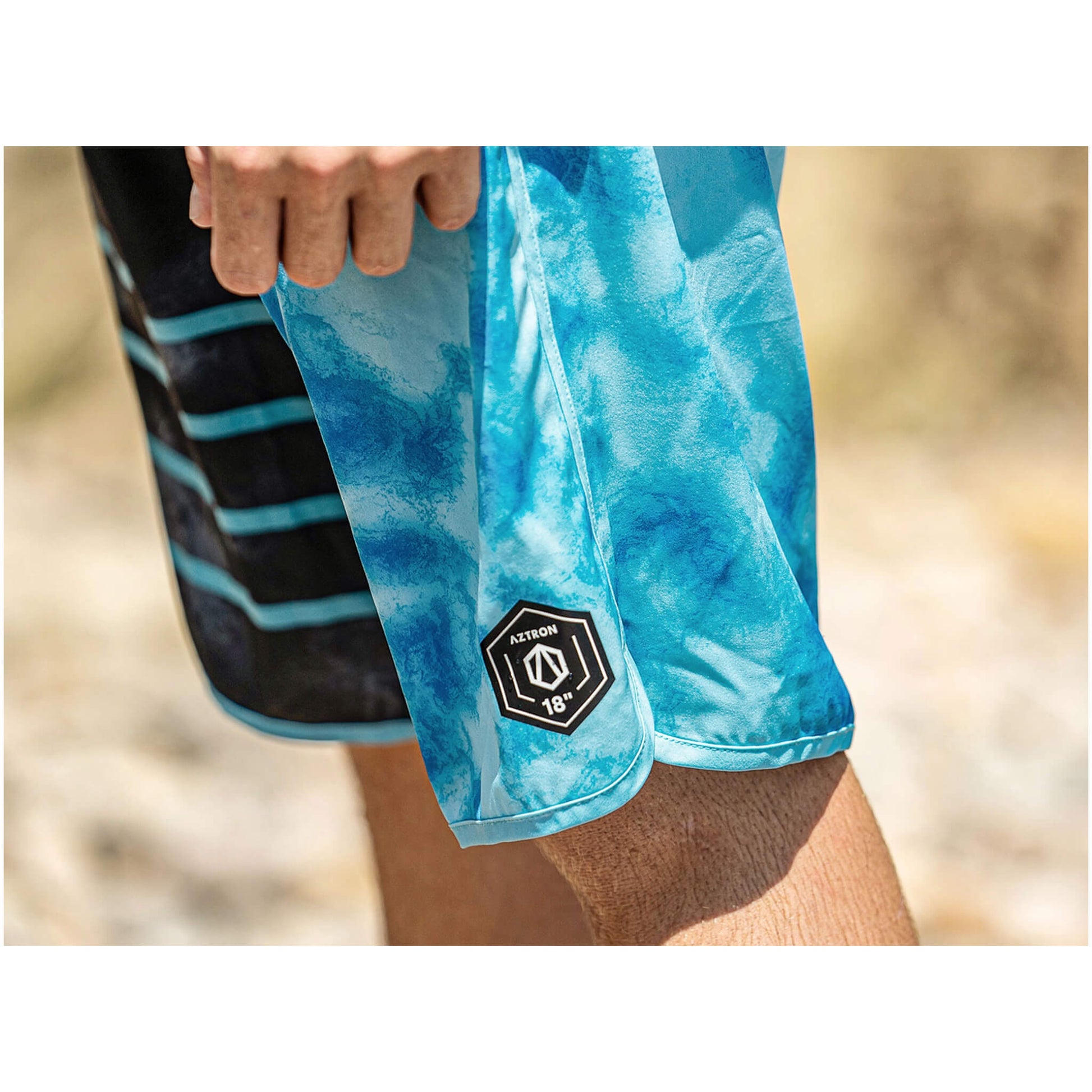 Aztron Vibe 18 Boardshorts blau