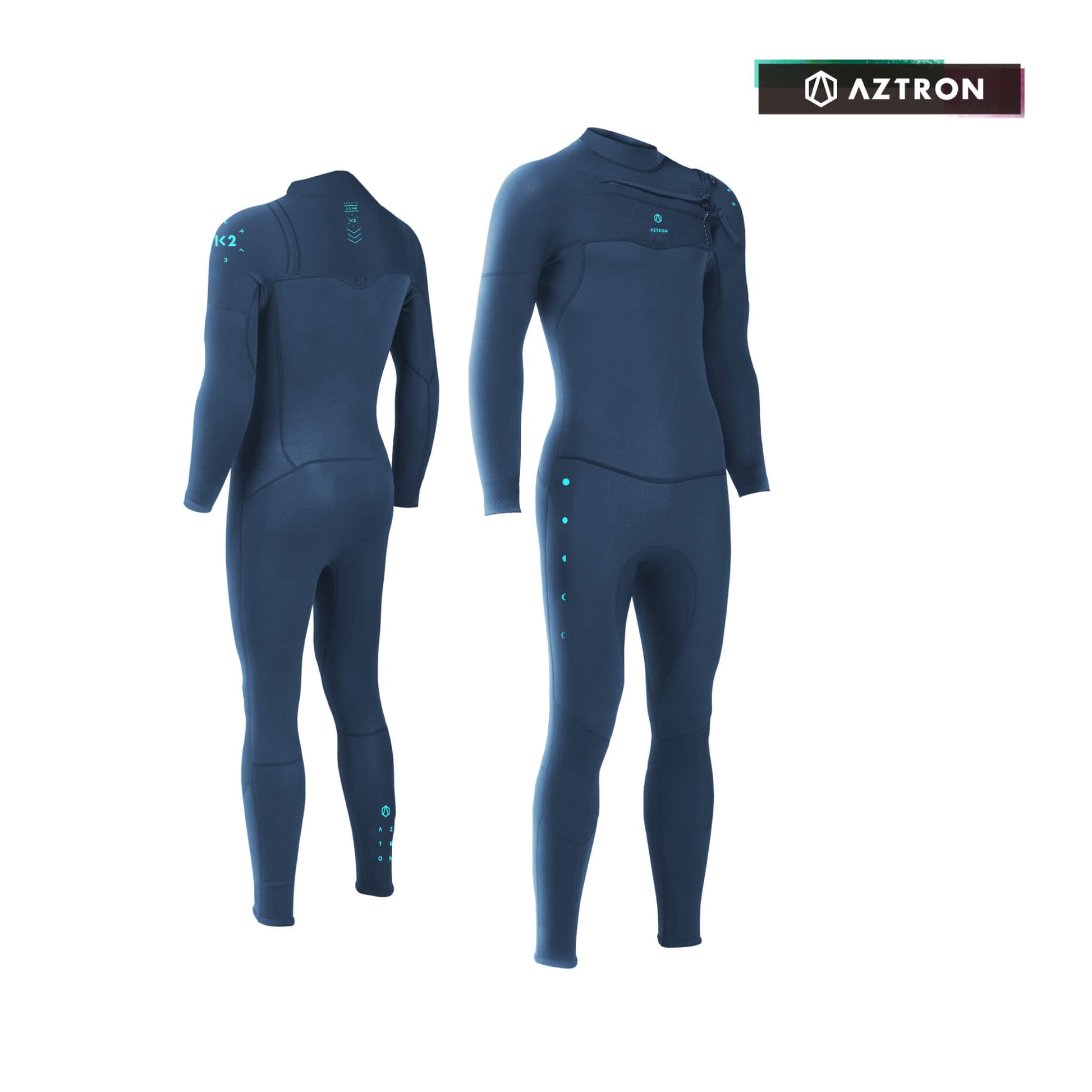 Aztron 2/2 mm Kepler K2 Mens Fullsuit Neoprenanzug blau