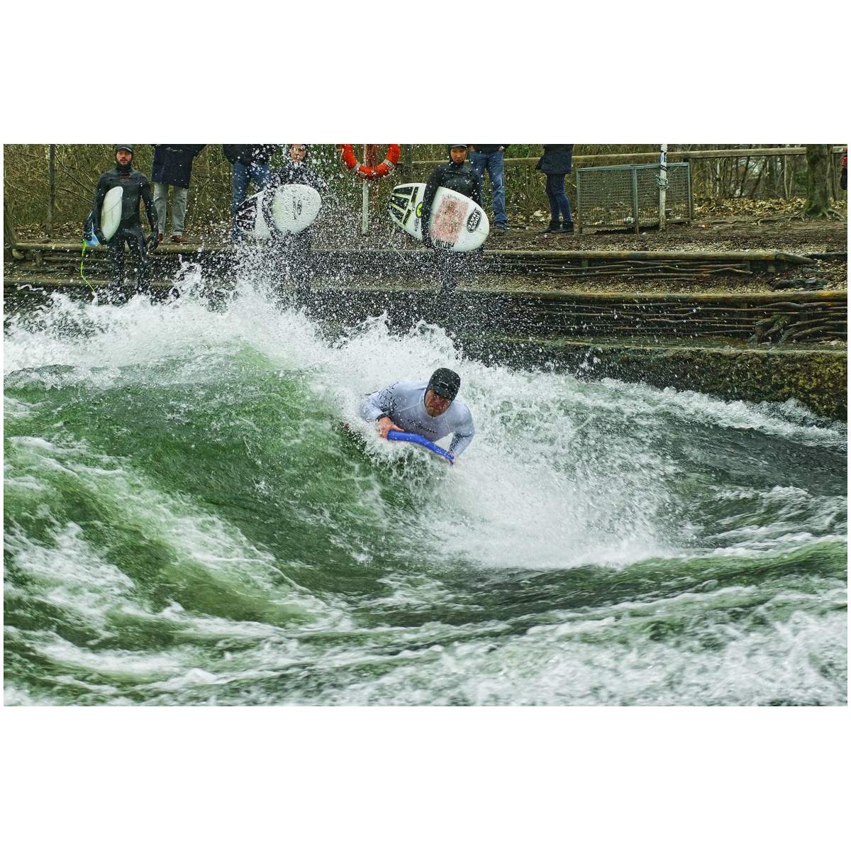 Black Forest Elements Airmate Inflatable Bodyboard Set - M