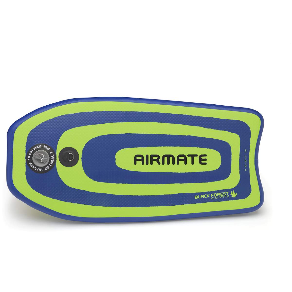 Black Forest Elements Airmate Inflatable Bodyboard Set - M
