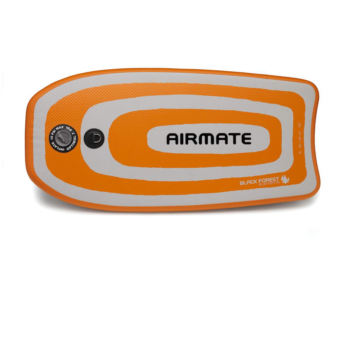 Black Forest Elements Airmate Inflatable Bodyboard Set - XL