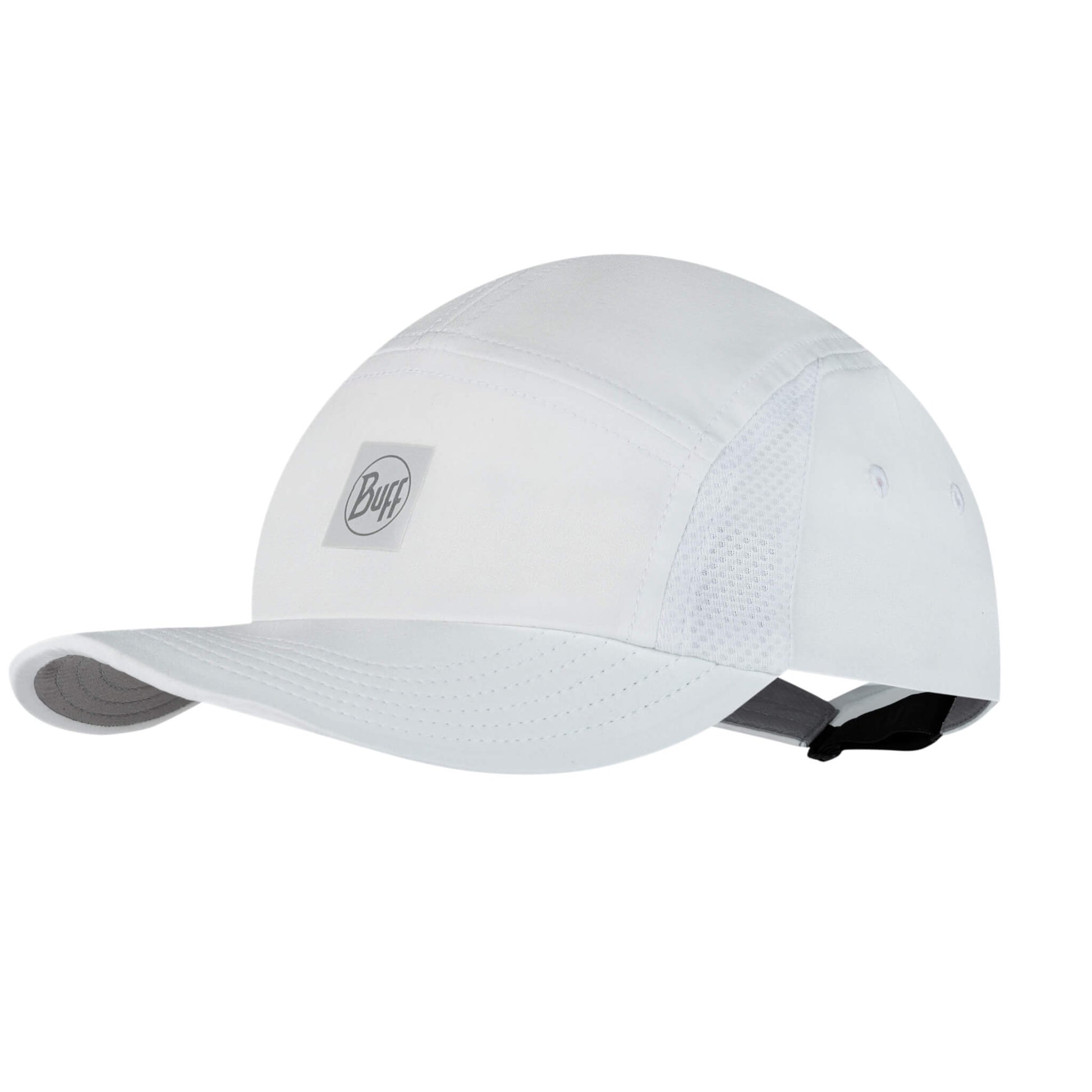 Buff 5 Panel Go Cap Solid Schildmütze weiß