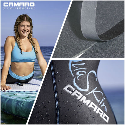 Camaro Aquaskin Thermo Pants Damen Neoprenhose schwarz