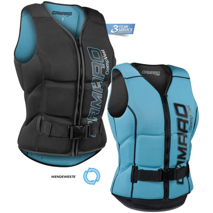 Camaro Comp Vest Damen Schwimmweste schwarz