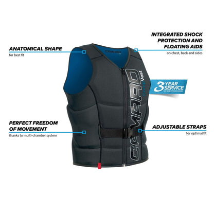 Camaro Comp Vest Schwimmweste schwarz