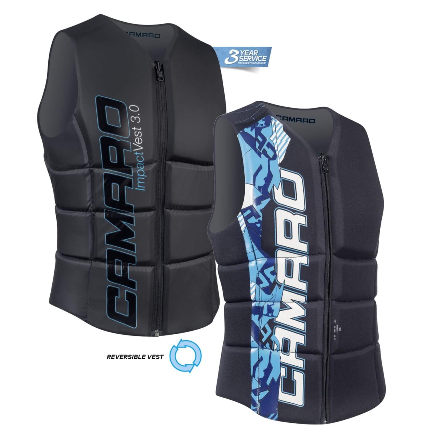 Camaro Impact Vest Schwimmweste schwarz