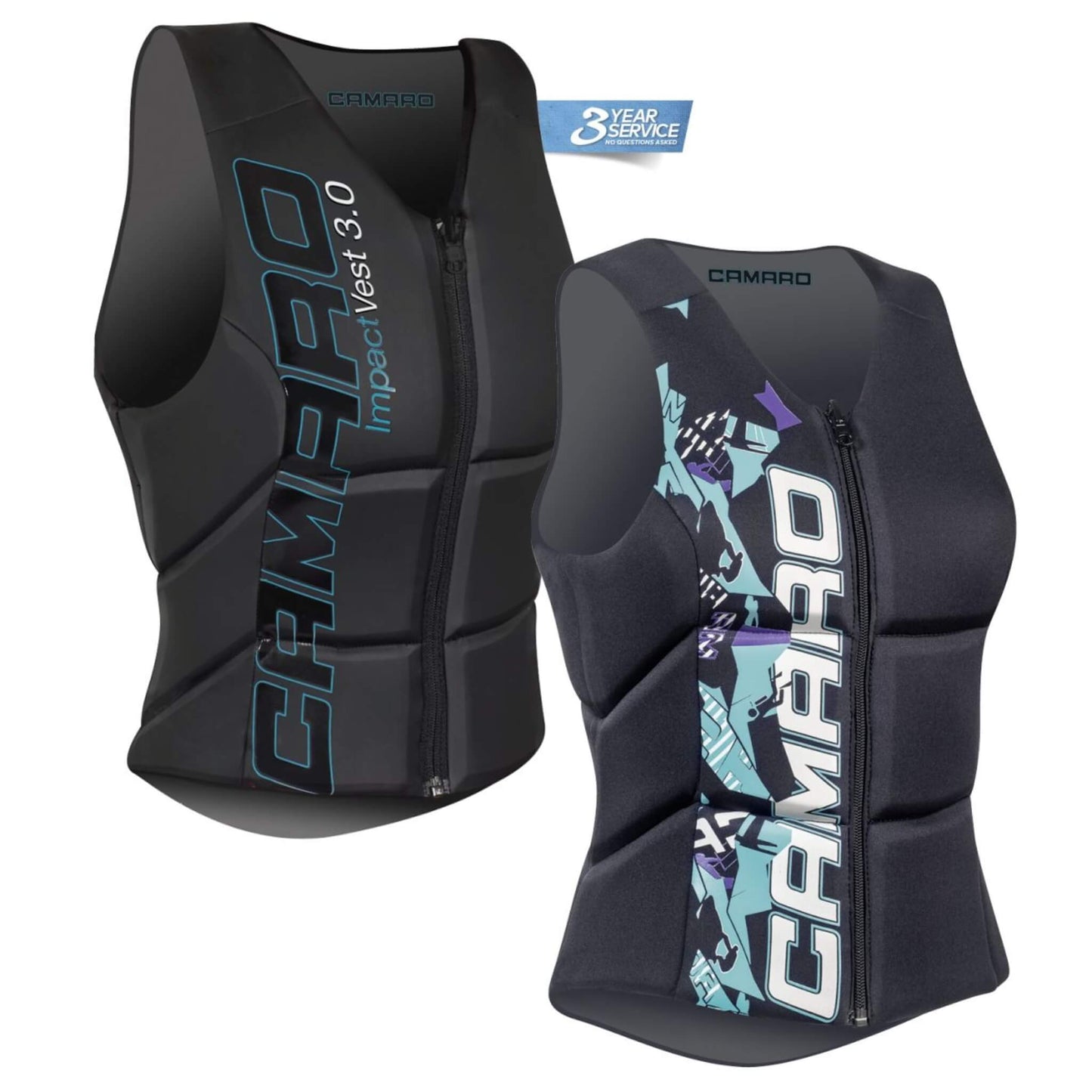 Camaro Impact Vest  Damen Schwimmweste schwarz