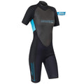 Camaro Revo Shorty Damen Neoprenanzug schwarz blau