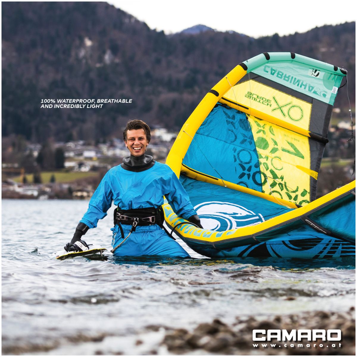 Camaro Stormtec 2.0 Surf Trockenanzug blau