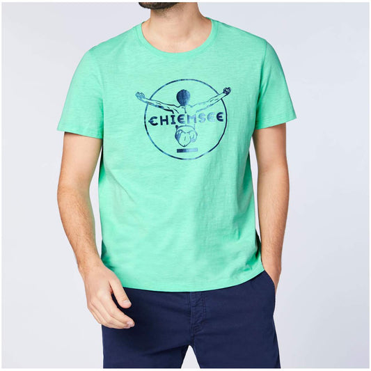 Chiemsee Ocean Wave T-Shirt hellgrün